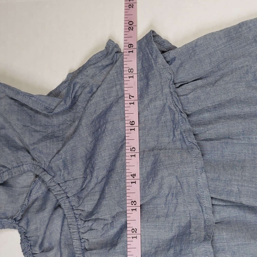 Marie Philippe Adelia Ruffled Top Size M - Picture 4 of 7